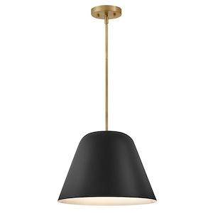 Madi - 14W 1 LED Medium Pendant In Modern Style-11.5 Inches Tall and 16 Inches Wide