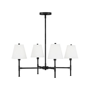 Beale - 20W 4 LED Medium Chandelier-13.25 Inches Tall and 28 Inches Wide