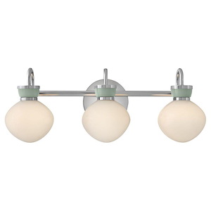 Lucy - 7W 3 LED Bath Vanity-9.5 Inch Tall and 25 Inch Wide - 1428866