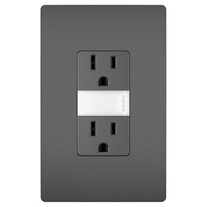 Radiant - 15A Tamper-Resistant Outlet with Night Light - 1089950