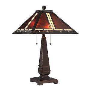 Crimson - Two Light Table Lamp