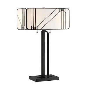Tulani - 2 Light Table Lamp-25 Inches Tall and 16 Inches Wide