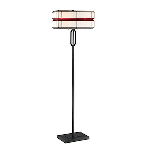Lacoon - 2 Light Floor Lamp-62 Inches Tall and 18 Inches Wide