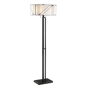 Tulani - 2 Light Floor Lamp-62 Inches Tall and 18 Inches Wide - 1298725
