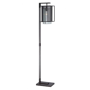 Silveny - 1 Light Floor Lamp-61 Inches Tall and 8.25 Inches Wide