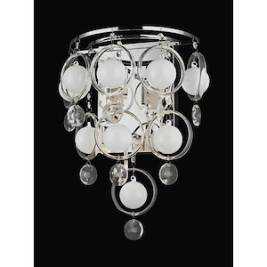 Bubbles-Six Light Wall Sconce-11.75 Inches Wide by 16.5 Inches High