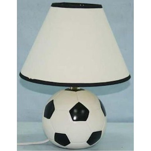 One Light Soccer Table Lamp