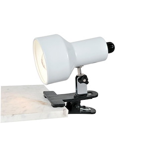 Clip-On II-One Light Clip-On Lamp-3.75 Inches Wide by 6.75 Inches High - 314095