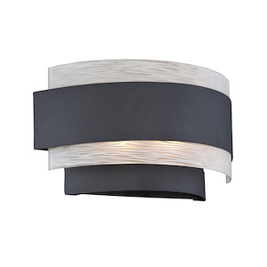 Gaetano-Two Light Wall Sconce-9.75 Inches Wide by 5 Inches High