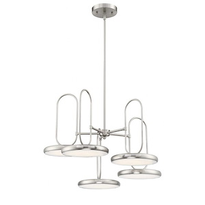 Sailee-50W 5 LED Pendant-27 Inches Wide by 62 Inches High
