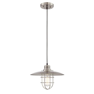 Lanterna II-One Light Pendant-12.5 Inches Wide by 74.5 Inches High