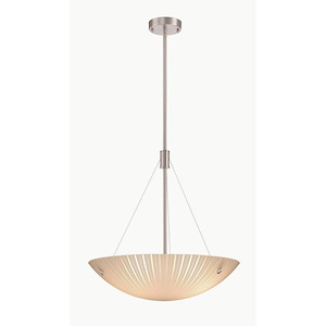 Rocco-Three Light Pendant-20 Inches Wide by 5.25 Inches High