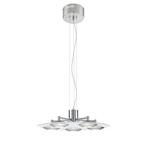 Fruma-Five Light Pendant-19 Inches Wide by 77.5 Inches High