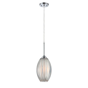 Lotuz-One Light Pendant-6.5 Inches Wide by 84.25 Inches High - 314085