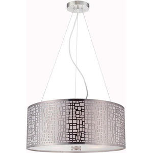 Torre-Three Light Pendant-20 Inches Wide by 67 Inches High