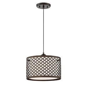 Jules-One Light Pendant-12 Inches Wide by 55.5 Inches High