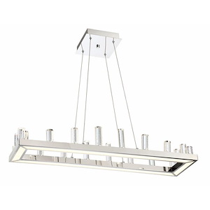 Elina-49W 1 LED Pendant-35 Inches Wide by 71 Inches High