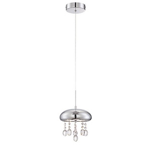 Andrea-5W 5 LED Pendant-7.5 Inches Wide by 79 Inches High