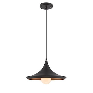 Landis-One Light Pendant-14 Inches Wide by 72.5 Inches High - 1209279