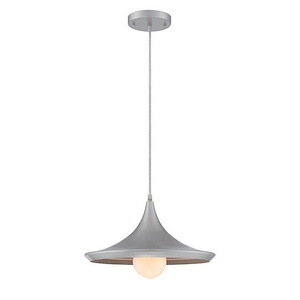 Landis-One Light Pendant-14 Inches Wide by 72.5 Inches High - 1209179