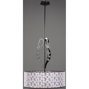 Two Light Pendant-73.25 Inches Wide by 56 Inches High