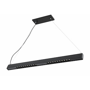 200W 1 LED Pendant with IR Sensor-41.5 Inches Wide by 2.5 Inches High