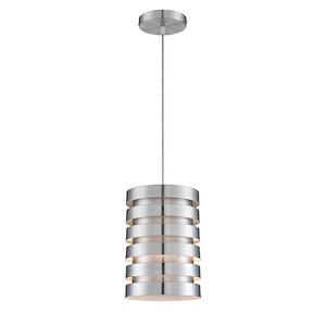 Tendrill Ii-One Light Pendant-7 Inches Wide by 81 Inches High