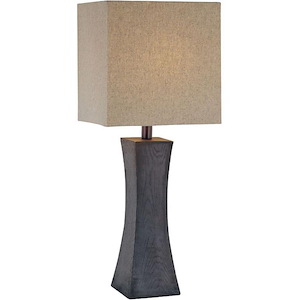 One Light Table Lamp-11 Inches Wide by 26.5 Inches High