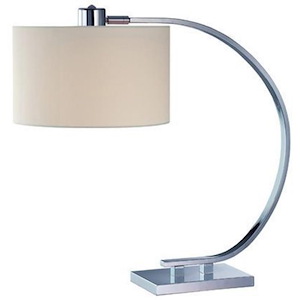 One Light Table Lamp-11 Inches Wide by 21 Inches High