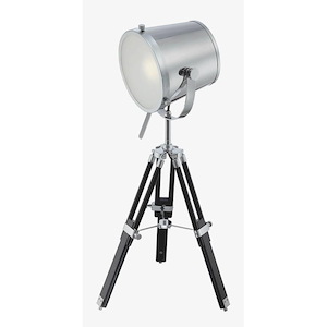 Trey-One Light Tripod Table Lamp-13 Inches Wide by 31 Inches High