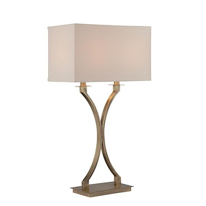 Cruzito-Two Light Table Lamp-16 Inches Wide by 29 Inches High - 833095