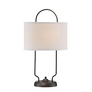 Baldwin-One Light Table Lamp-15 Inches Wide by 25 Inches High