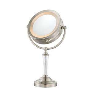 Vogue - One Light Table Top Mirror