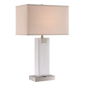 Clifton-Two Light Table Lamp-18 Inches Wide by 30.25 Inches High
