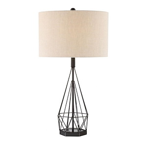 Milton-One Light Table Lamp-16 Inches Wide by 29.5 Inches High