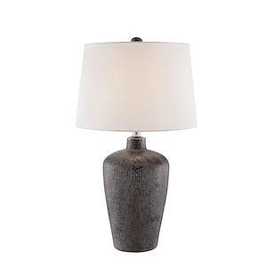 Clayton-One Light Table Lamp-17 Inches Wide by 27 Inches High
