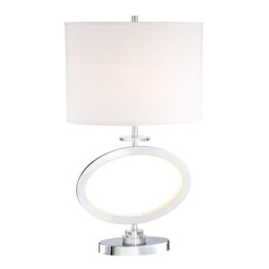 Renia II - One Light Table Lamp with LED Night Light - 833292