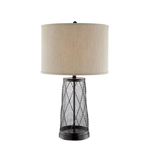 Muller-One Light Table Lamp-17 Inches Wide by 30.5 Inches High