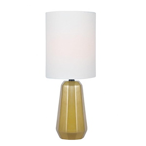 Charna-One Light Table Lamp-7 Inches Wide by 17.5 Inches High - 832913