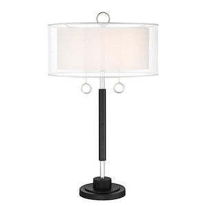 Umbra-Two Light Table Lamp-18 Inches Wide by 30.5 Inches High
