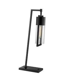 Norman-One Light Table Lamp-5.5 Inches Wide by 27 Inches High