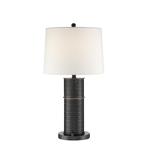 Glanis-9W 1 LED Table Lamp-15 Inches Wide by 28 Inches High