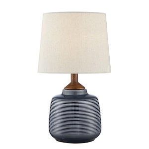 Lismore-One Light Table Lamp-10 Inches Wide by 17 Inches High