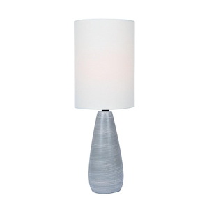Quatro-One Light Table Lamp-6 Inches Wide by 17 Inches High - 545169