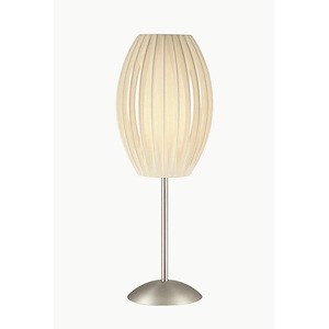 Egg-One Light Table Lamp-9 Inches Wide by 25 Inches High - 56262