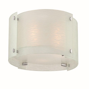 Kaelin-Three Light Flush Mount-17 Inches Wide by 6 Inches High - 473765