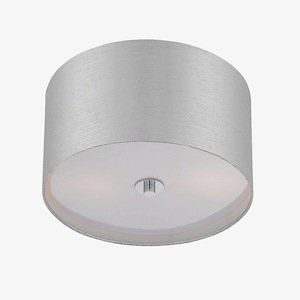 Silvain-Two Light Flush Mount-14 Inches Wide by 6.5 Inches High