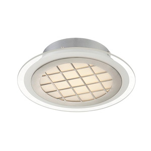Lamont-9W 1 LED Flush Mount-8.75 Inches Wide by 2.25 Inches High