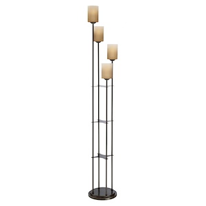 Bess-Four Light Floor Lamp-11 Inches Wide by 71 Inches High