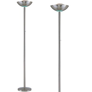 Halogen Torchiere Lamp-12.5 Inches Wide by 73.5 Inches High